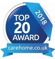 Top 20 Care Home Award
