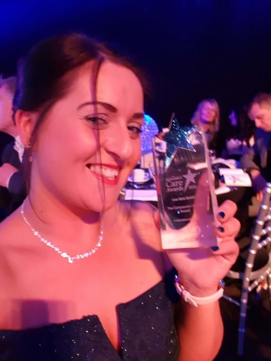 Care Provider Award for Lea-Ann