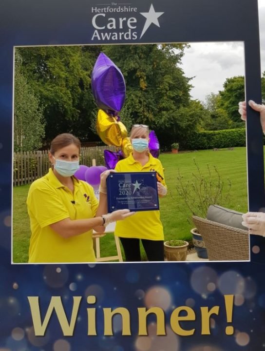 Hertfordshire care awards winners