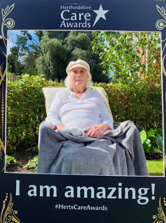 Hertfordshire care awards Enid